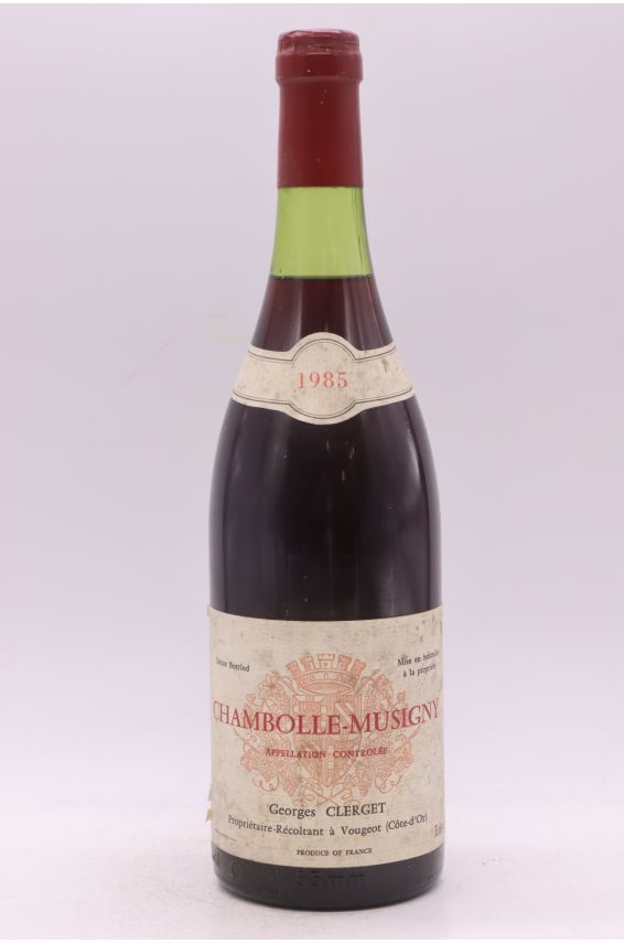 Christian Clerget Chambolle Musigny 1985