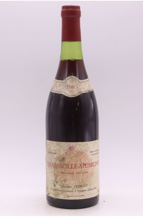 Christian Clerget Chambolle Musigny 1985