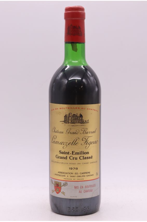 Grand Barrail Lamarzelle Figeac 1978