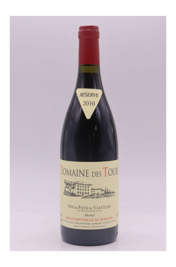 Domaine des Tours Merlot 2010