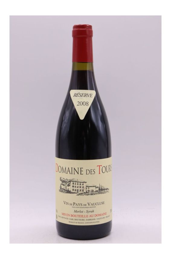 Domaine des Tours Merlot Syrah 2008