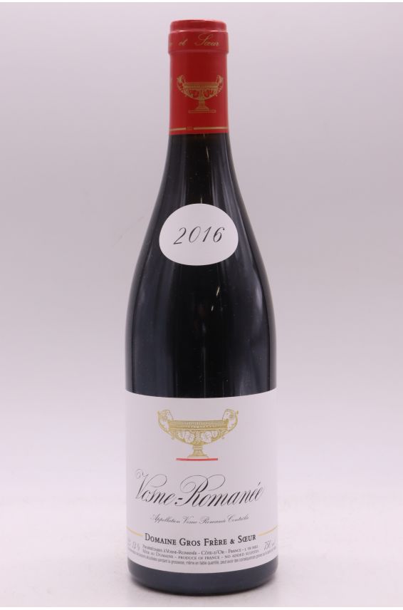 Gros Frère et Soeur Vosne Romanée 2016