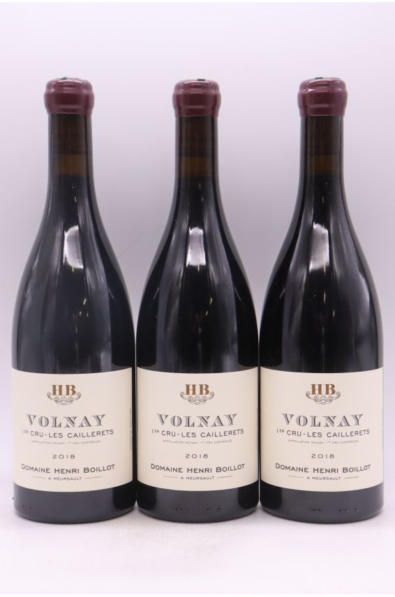 Henri Boillot Volnay 1er cru Les Caillerets 2018