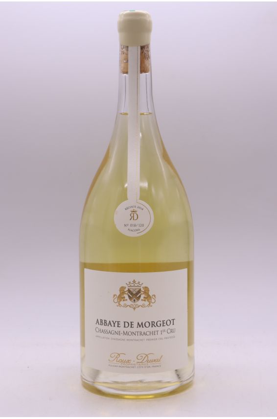 Roux Duval Chassagne Montrachet 1er cru Abbaye de Morgeot 2018 Magnum