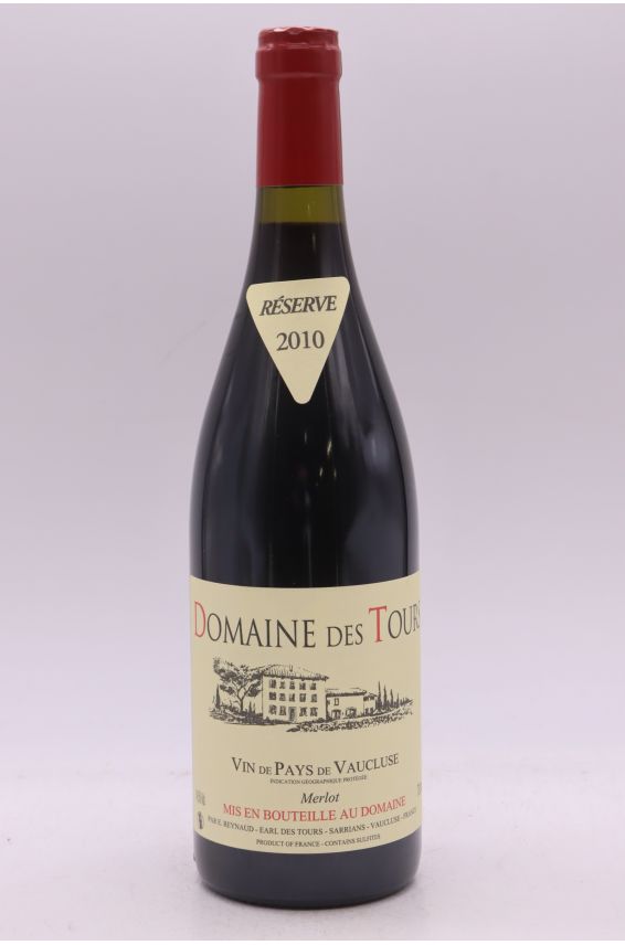 Domaine des Tours Merlot 2010