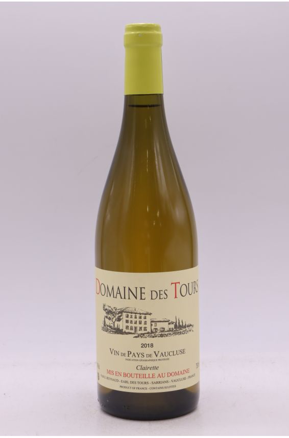 Domaine des Tours Clairette 2018