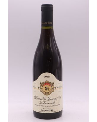 Hubert Lignier Morey Saint Denis 1er cru Les Blanchards 2012
