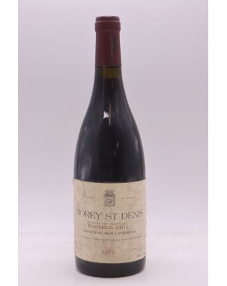 Domaine des Lambrays Morey Saint Denis 1er cru 1989