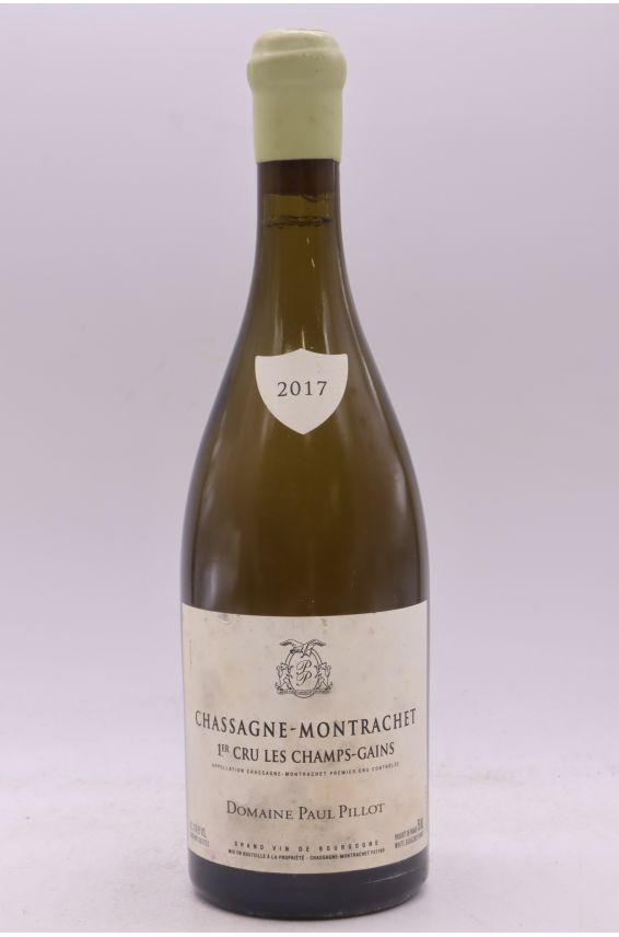 Paul Pillot Chassagne Montrachet 1er cru Les Champs Gains 2017