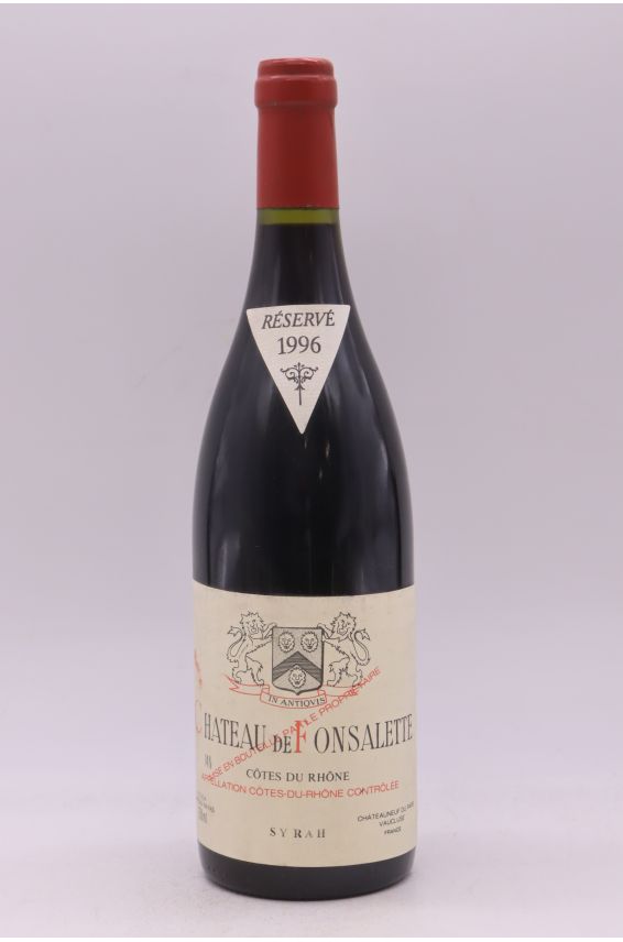 Fonsalette Syrah 1996