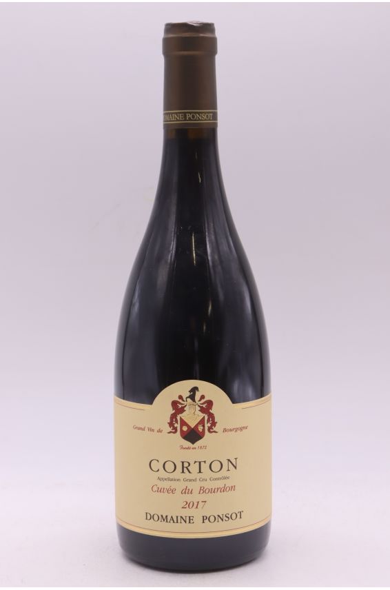 Ponsot Corton Cuvée du Bourdon 2017