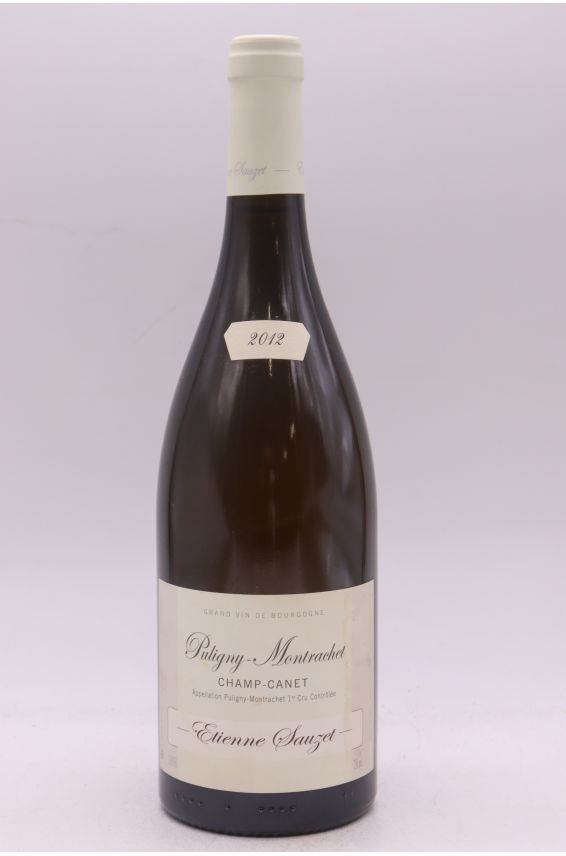 Etienne Sauzet Puligny Montrachet 1er cru Champ Canet 2012