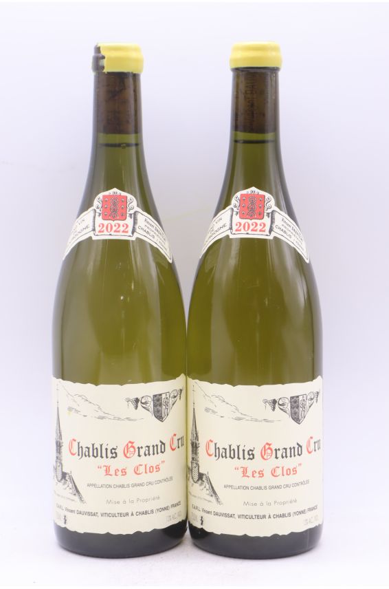 Vincent Dauvissat Chablis Grand cru Les Clos 2022