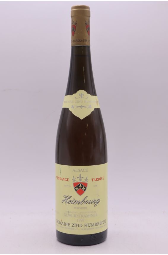 Zind Humbrecht Alsace Gewurztraminer Heimbourg 1998