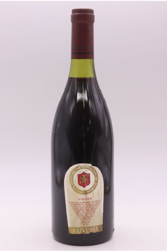 Faiveley Nuits Saint Georges 1er cru Clos de la Maréchale 1988 - PROMO -5% !