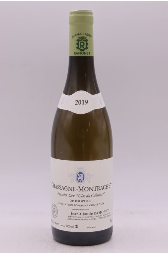 Ramonet Chassagne Montrachet 1er cru Clos du Cailleret Monopole 2019