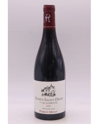 Perrot Minot Morey Saint Denis 1er cru La Riotte vieilles vignes 2018