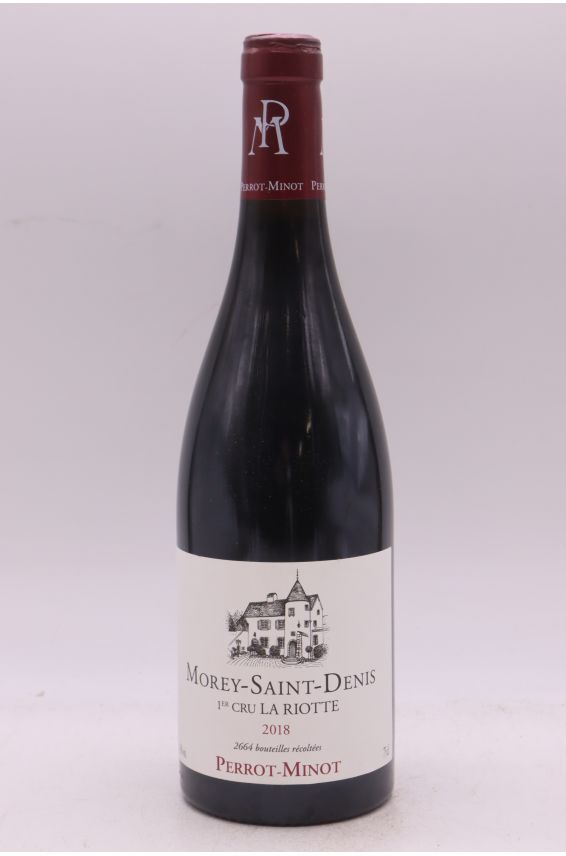 Perrot Minot Morey Saint Denis 1er cru La Riotte vieilles vignes 2018