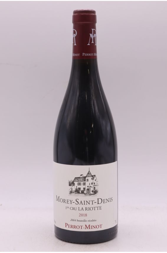 Perrot Minot Morey Saint Denis 1er cru La Riotte vieilles vignes 2018