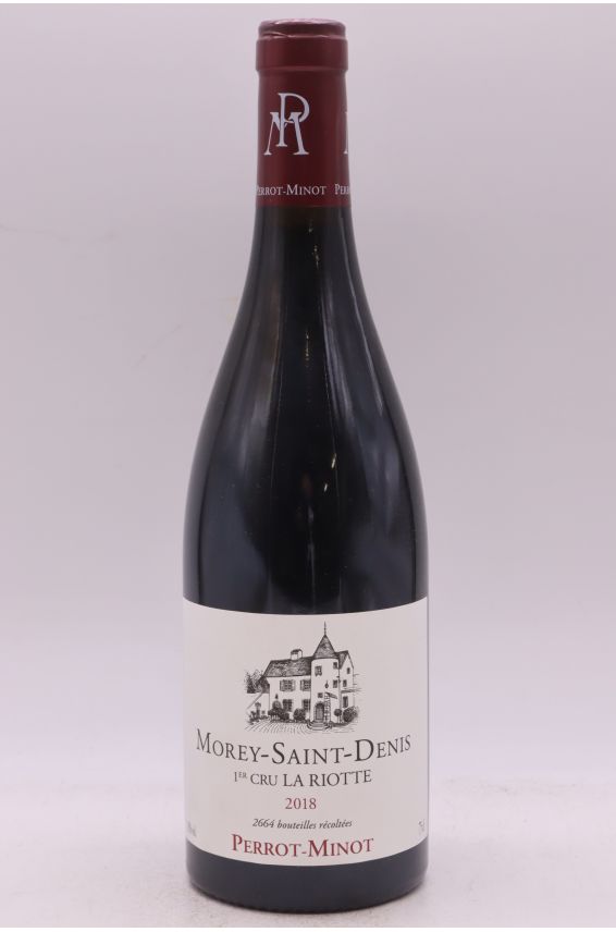 Perrot Minot Morey Saint Denis 1er cru La Riotte vieilles vignes 2018