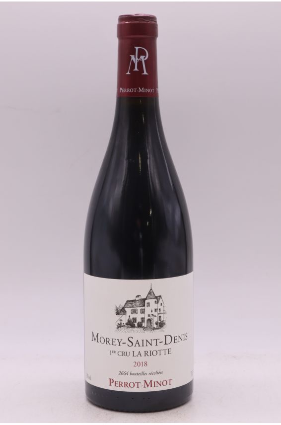 Perrot Minot Morey Saint Denis 1er cru La Riotte vieilles vignes 2018