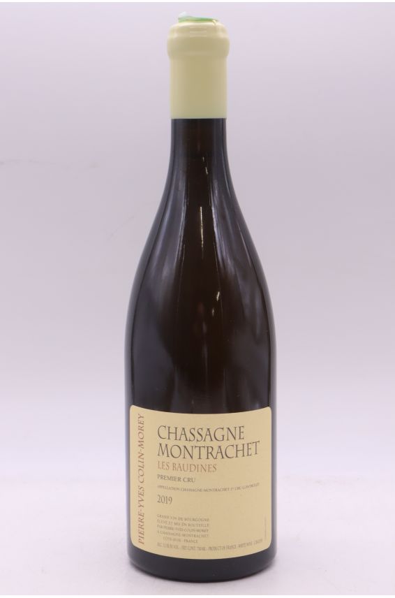 Pierre Yves Colin Morey Chassagne Montrachet 1er cru Les Baudines 2019