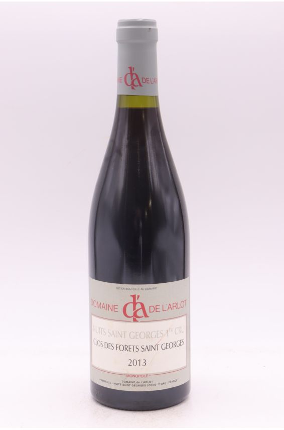 Domaine de l'Arlot Nuits Saint Georges 1er cru Clos des Forêts Saint Georges 2013