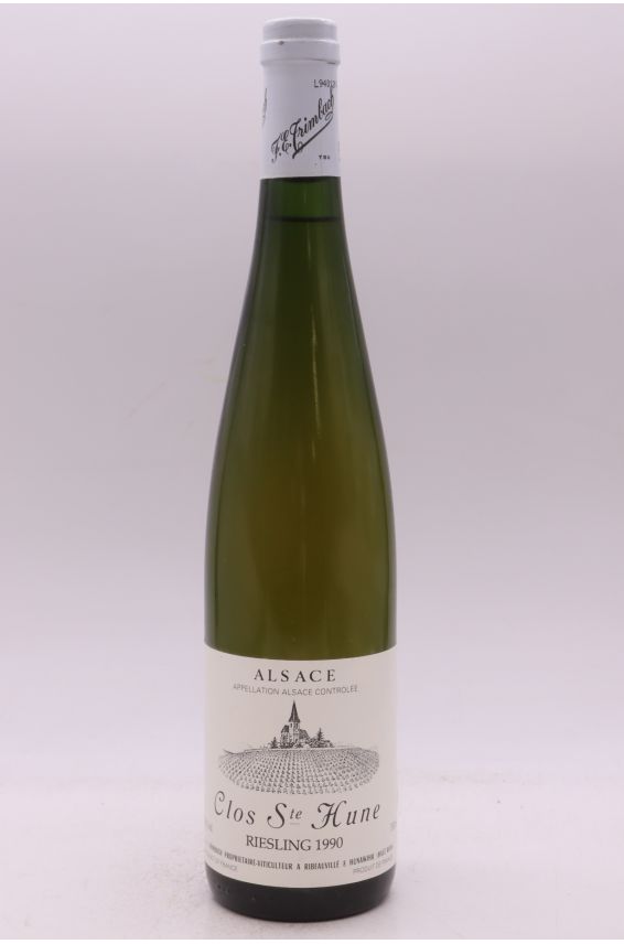 Trimbach Alsace Riesling Clos Sainte Hune 1990