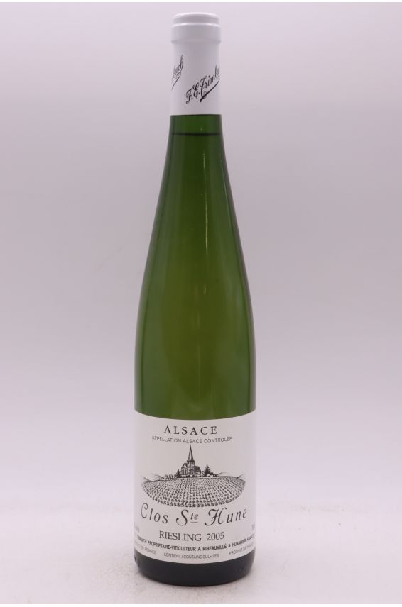 Trimbach Alsace Riesling Clos Sainte Hune 2005