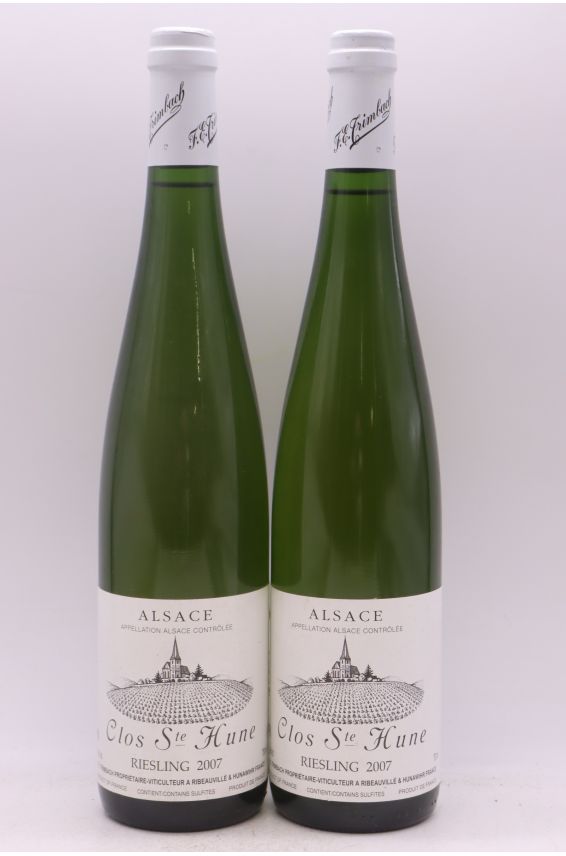 Trimbach Alsace Riesling Clos Sainte Hune 2007