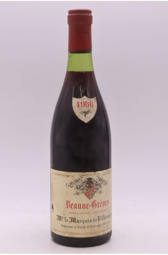 Villeranges Beaune Grèves 1er cru 1966