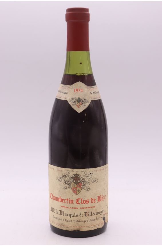 Villeranges Chambertin Clos de Bèze 1974 - PROMO -10% !