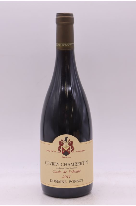 Ponsot Gevrey Chambertin Cuvée de l'Abeille 2011