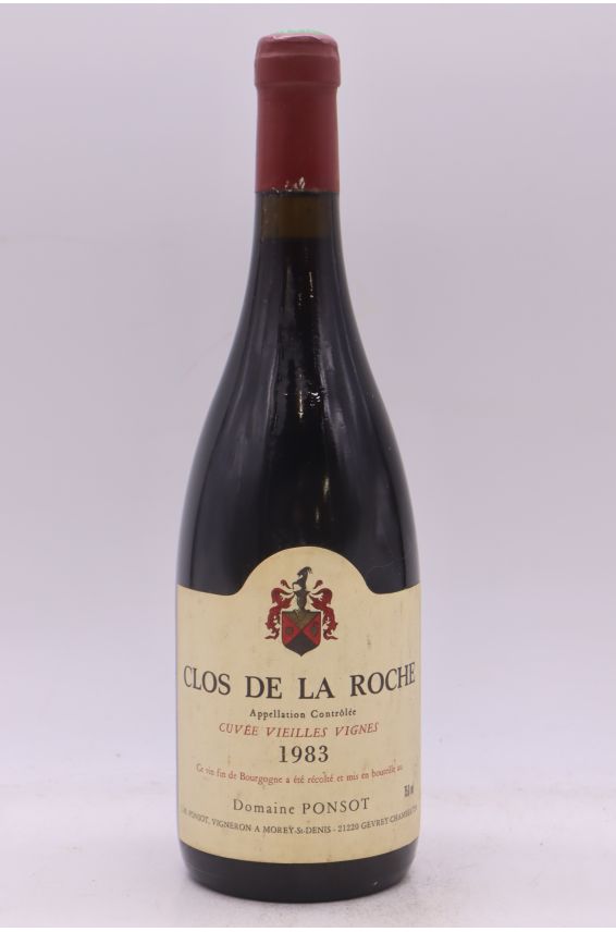 Ponsot Clos de la Roche Vieilles Vignes 1983