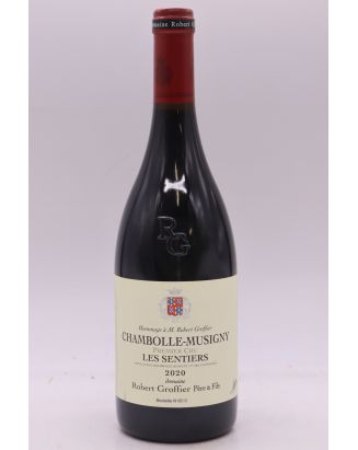 Groffier Chambolle Musigny 1er cru Les Sentiers 2020