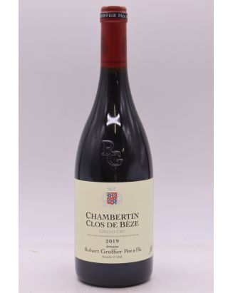 Groffier Chambertin Clos de Bèze 2019