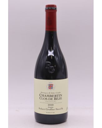 Groffier Chambertin Clos de Bèze 2020