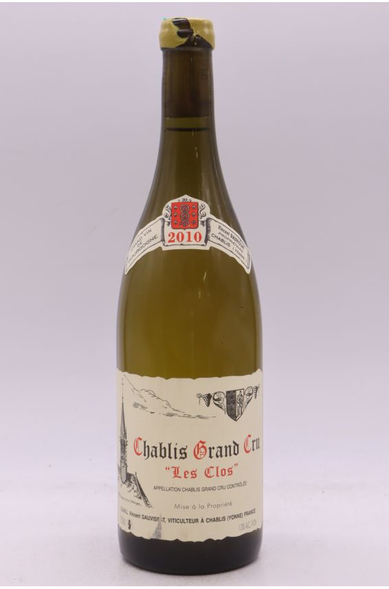 Vincent Dauvissat Chablis Grand Cru Les Clos 2010