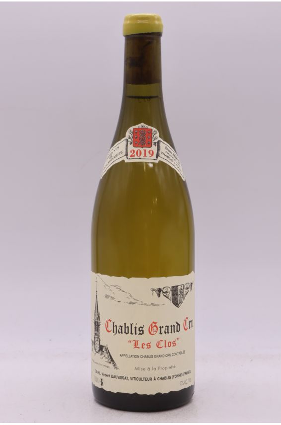 Vincent Dauvissat Chablis Grand cru Les Clos 2019