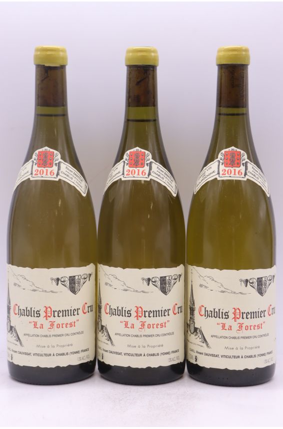 Vincent Dauvissat Chablis 1er cru Forest 2016