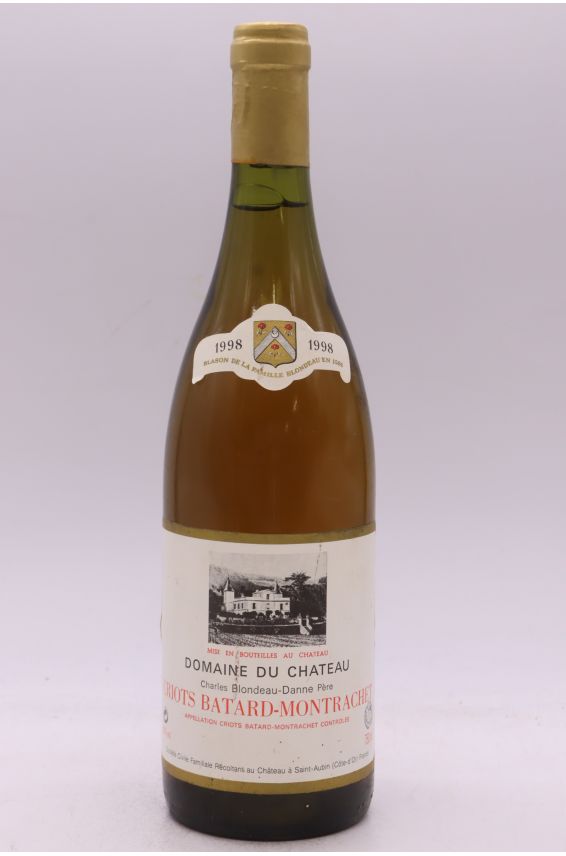 Blondeau Danne Criots Bâtard Montrachet 1998