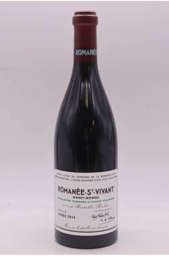 Romanée Conti Romanée Saint Vivant 2014