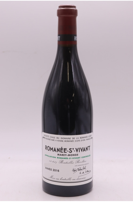 Romanée Conti Romanée Saint Vivant 2016