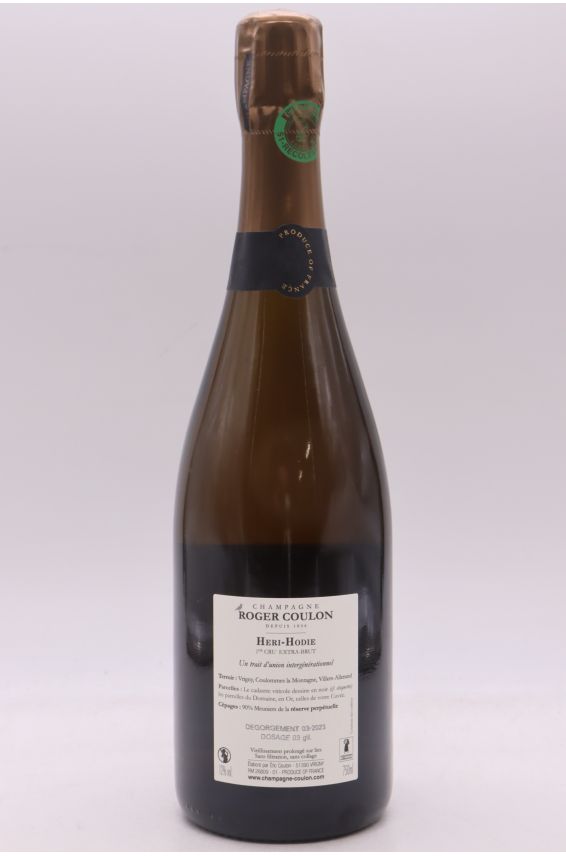 Roger Coulon Heri Hodie Premier Cru Extra Brut