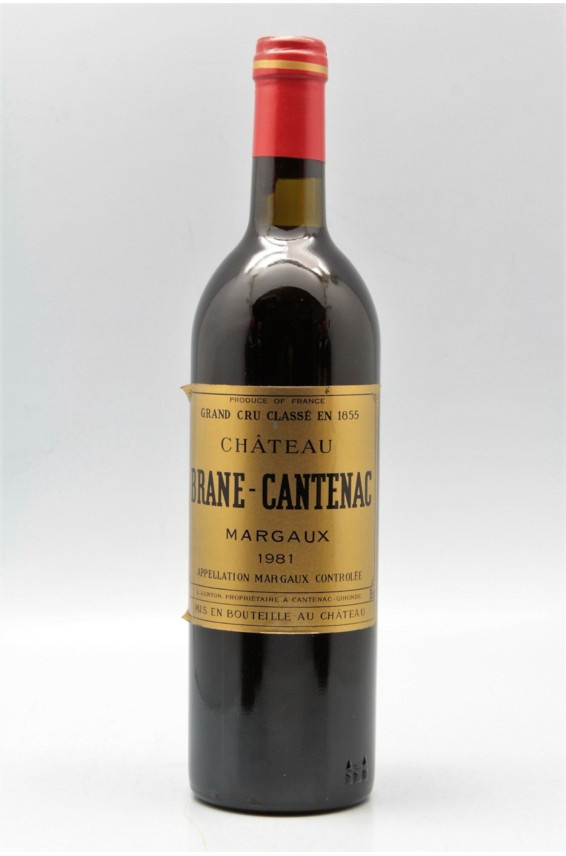 Brane Cantenac 1981