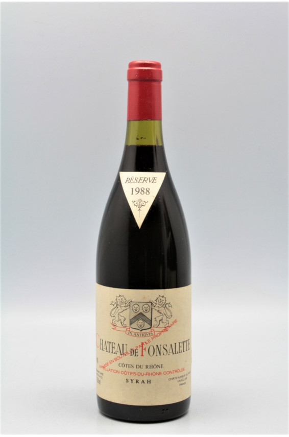 Fonsalette Syrah 1988