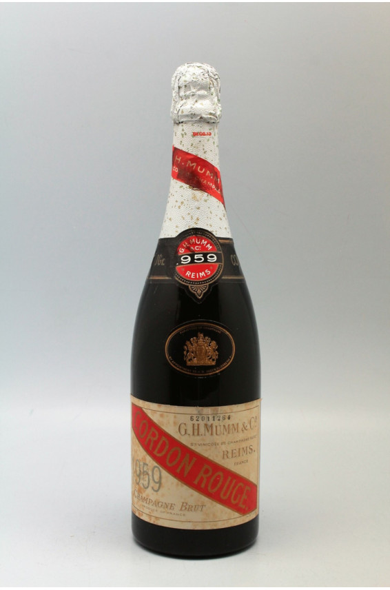 Mumm Cordon Rouge 1959