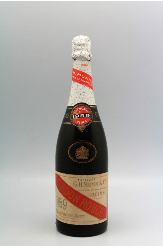 Mumm Cordon Rouge 1959