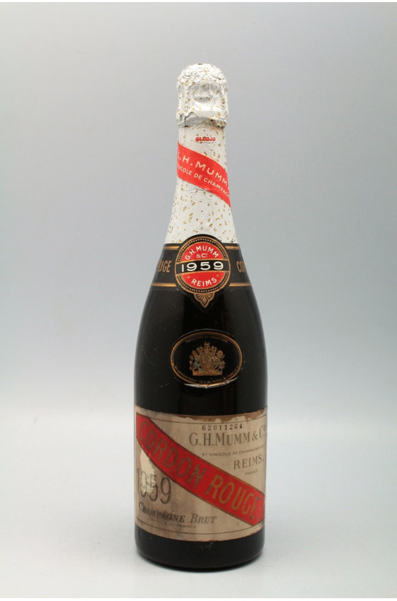 Mumm Cordon Rouge 1959