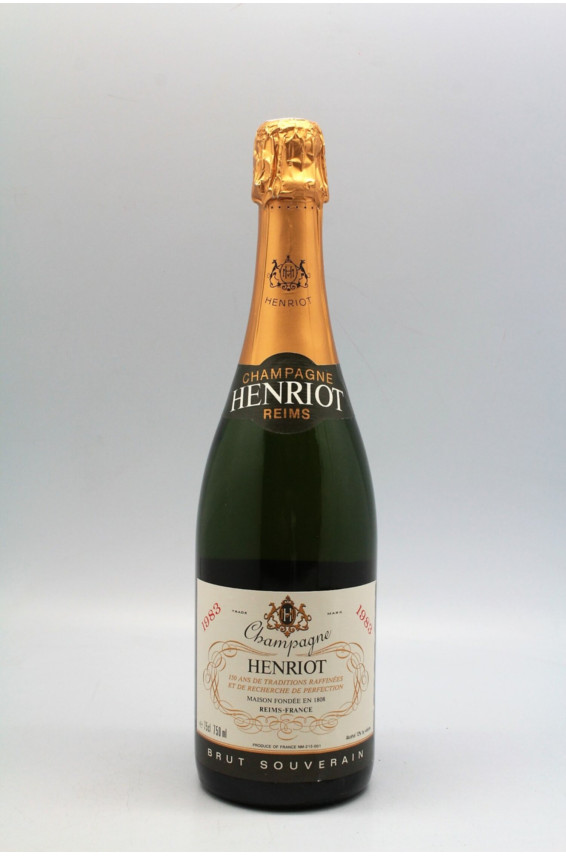 Henriot Brut Souverain 1983